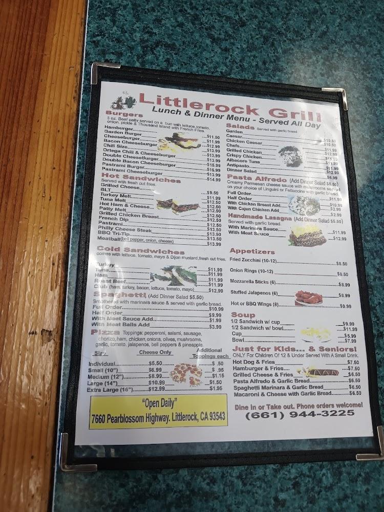 Littlerock Grill Menu image 4