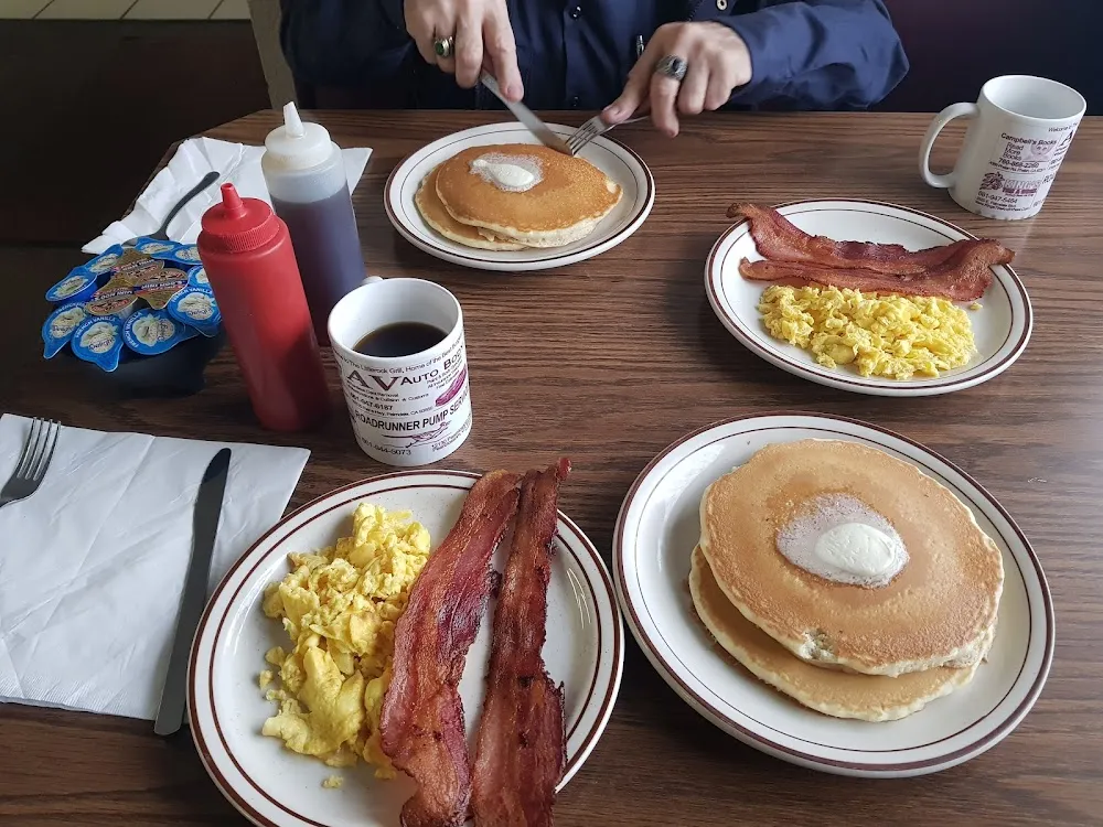 Pancake or 1 French Toast with 2 Bacon